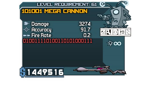 101001 Mega Cannon