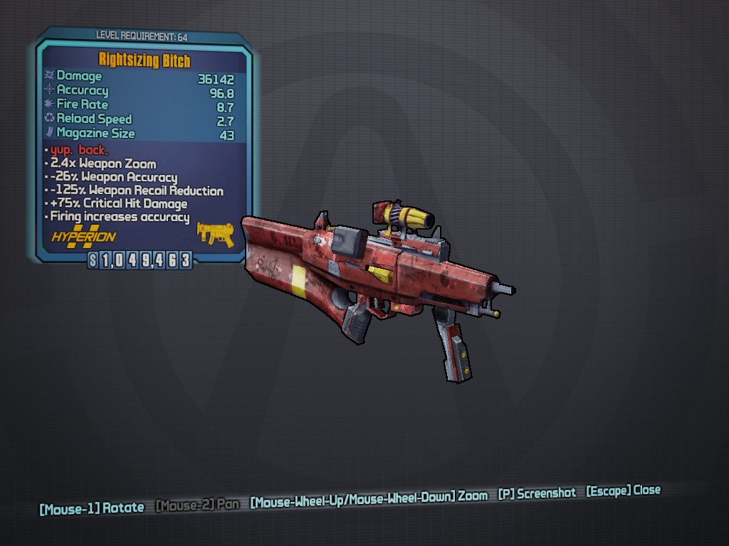 Litnin200's Rare Hyperion SMG