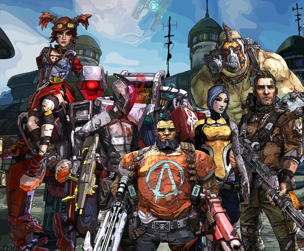 Image result for borderlands vault hunters