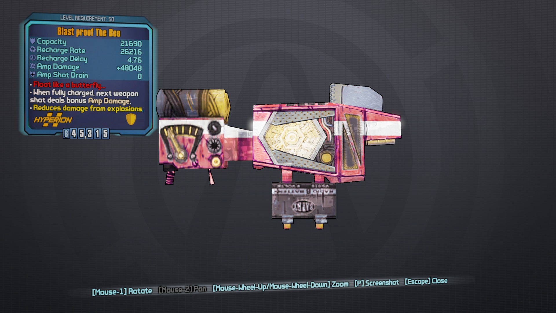 image blast proof the bee jpg borderlands wiki fandom powered