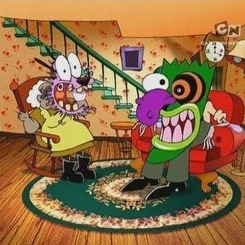 Every Courage The Cowardly Dog Frame In Order The Bot