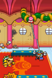 Bowser vs. Dark Fawful in the Conference R.