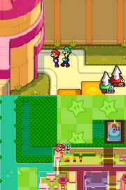 Peach's Castle Garden