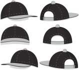 Black ball cap sprites