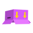 Box hat purple