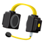 Headphones black