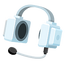 Headphones white