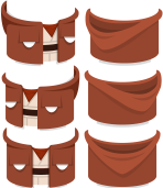 Monk robe sprites