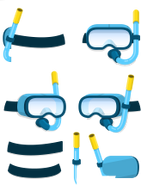 Snorkel sprites