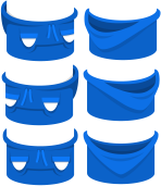 Blue hoodie sprites