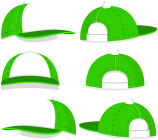 Green ball cap sprites