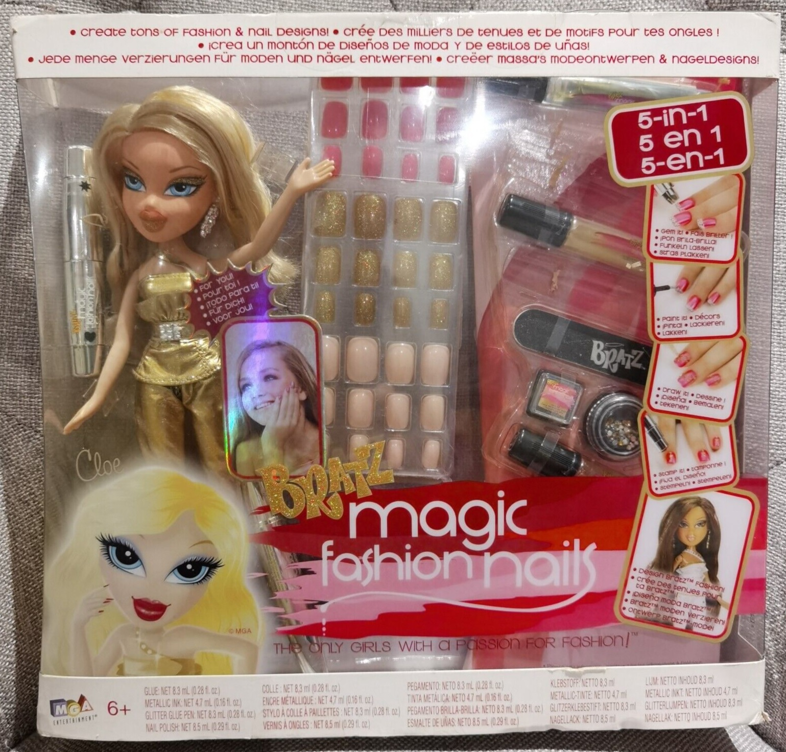 BRATZ MAGIC FASHION NAILS CLOE *