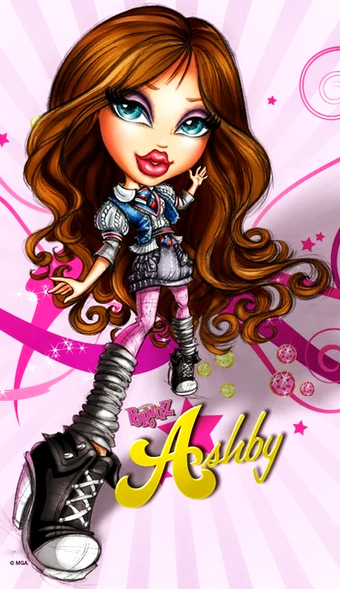 bratz dolls curly hair