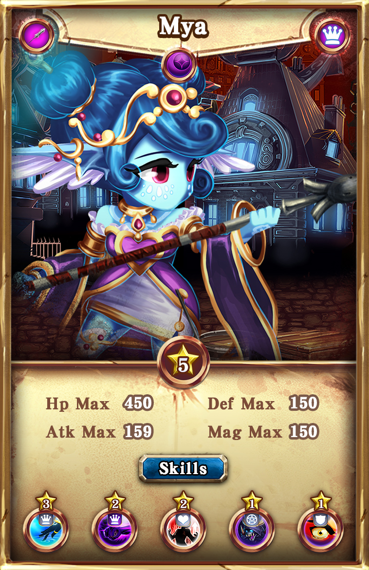 Mya, The Heiress | Brave Frontier: The last summoner Wiki | Fandom