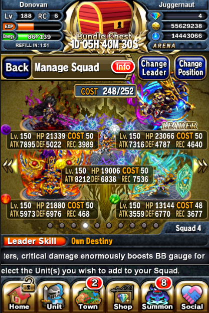 brave frontier blue blooded bond brave frontier blue blooded bond