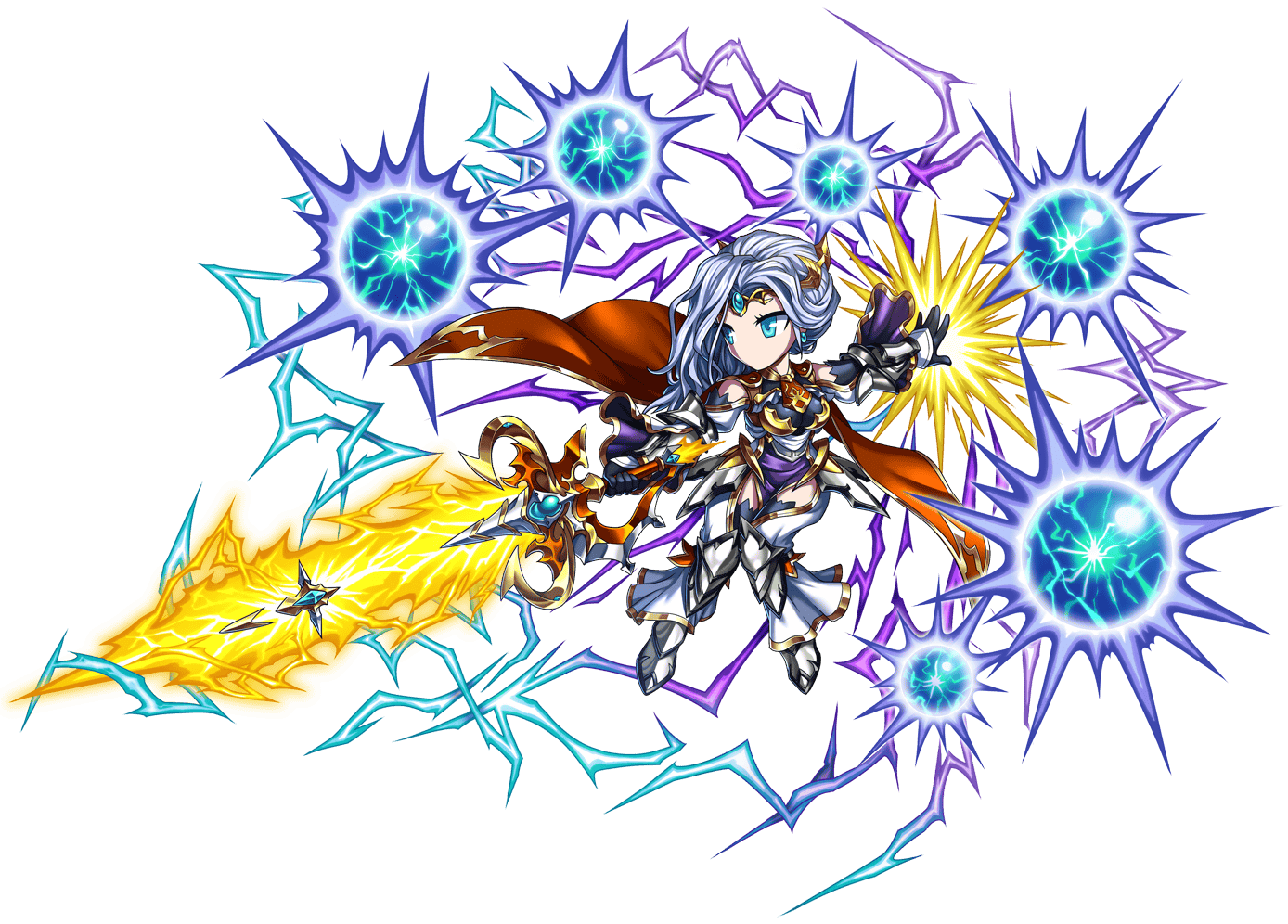 Furious Thunder Cleria | Brave Frontier Wiki | Fandom