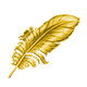 Yellow feather