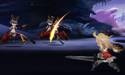 Edea from BravelyD battle image