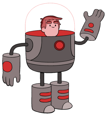 Image - Danny in space suit helmet lights on.png | Bravest ...