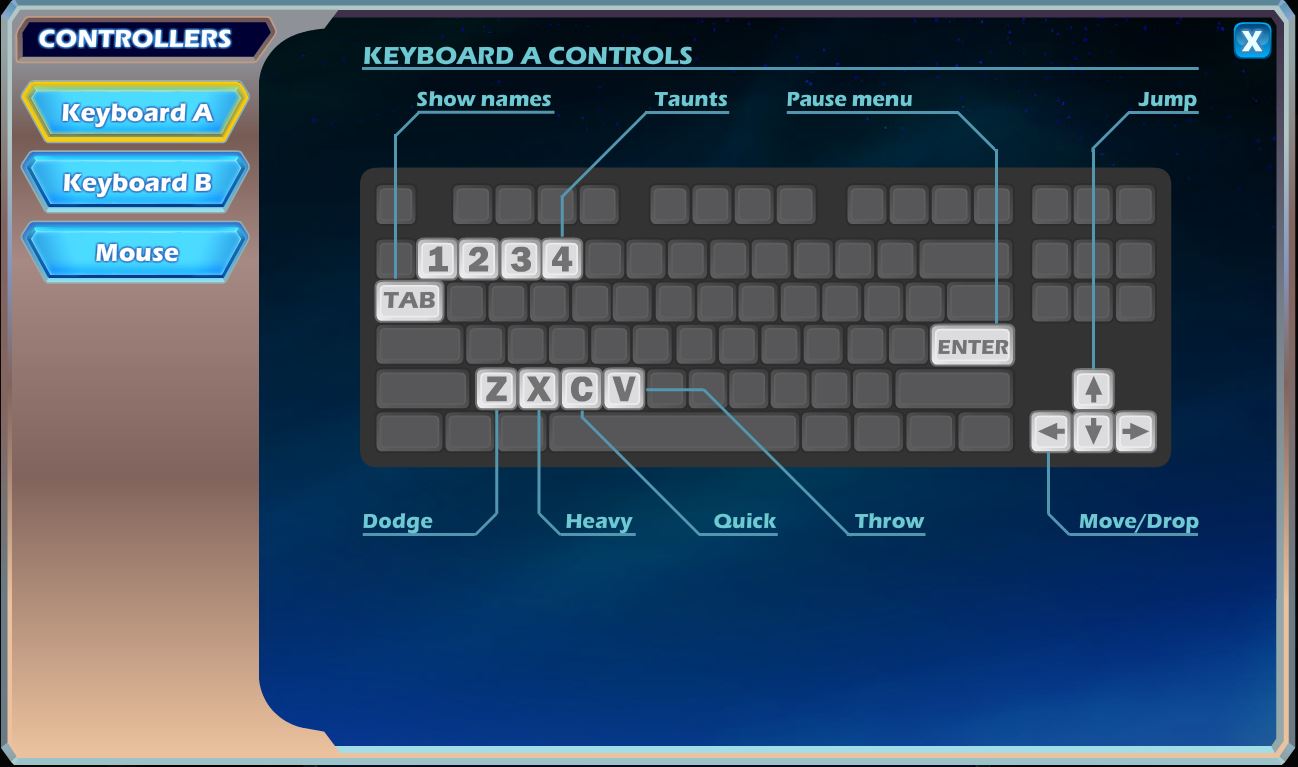 ultramixer 5 keyboard controls