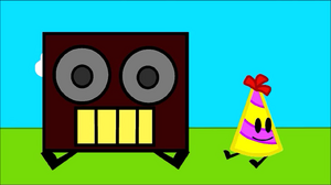 Boombox&partyhat