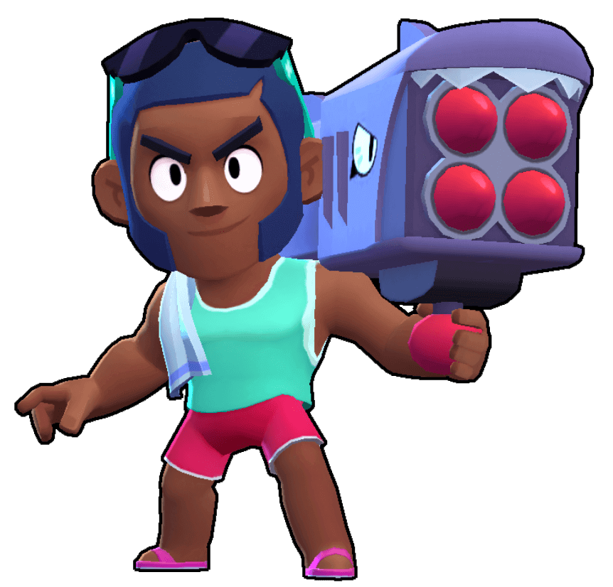 Image - Brock Skin-Beach.png | Brawl Stars Wiki | FANDOM ...