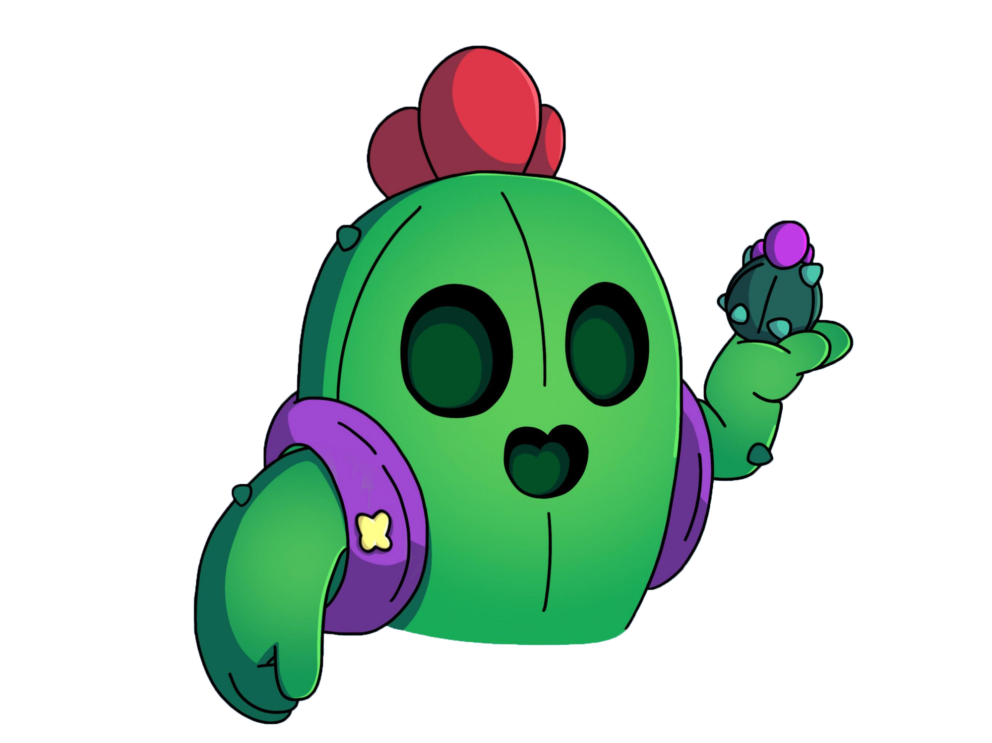 Image Spike Png Fan Artpng Brawl Stars Wiki Fandom Powered By Wikia 