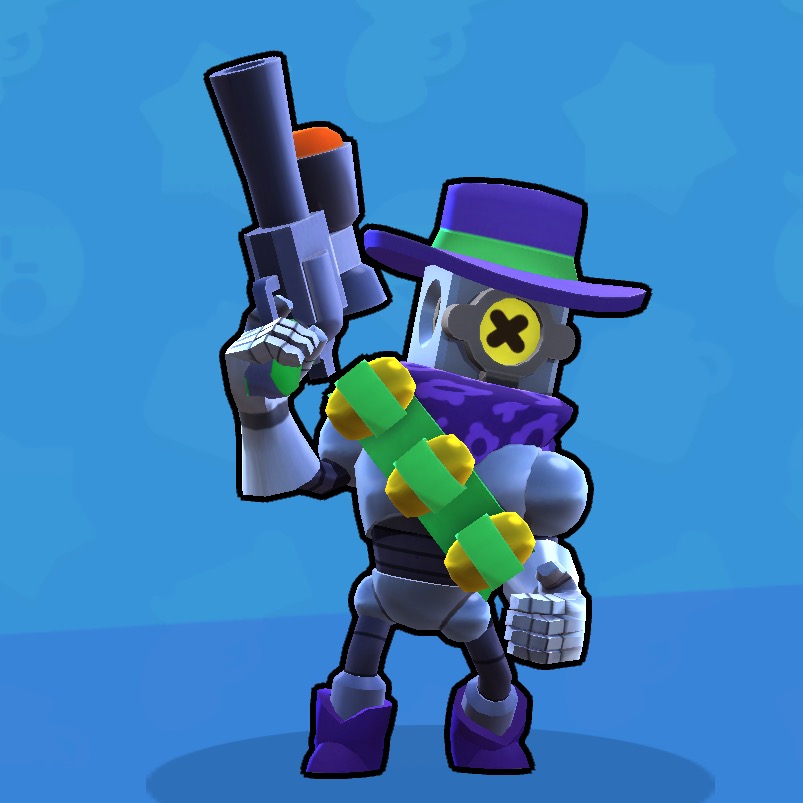 Pixel Art Brawl Star Ricochet Imagenes De Brawl Stars Fan Arts Pic User - ricochet brawl stars pixelart