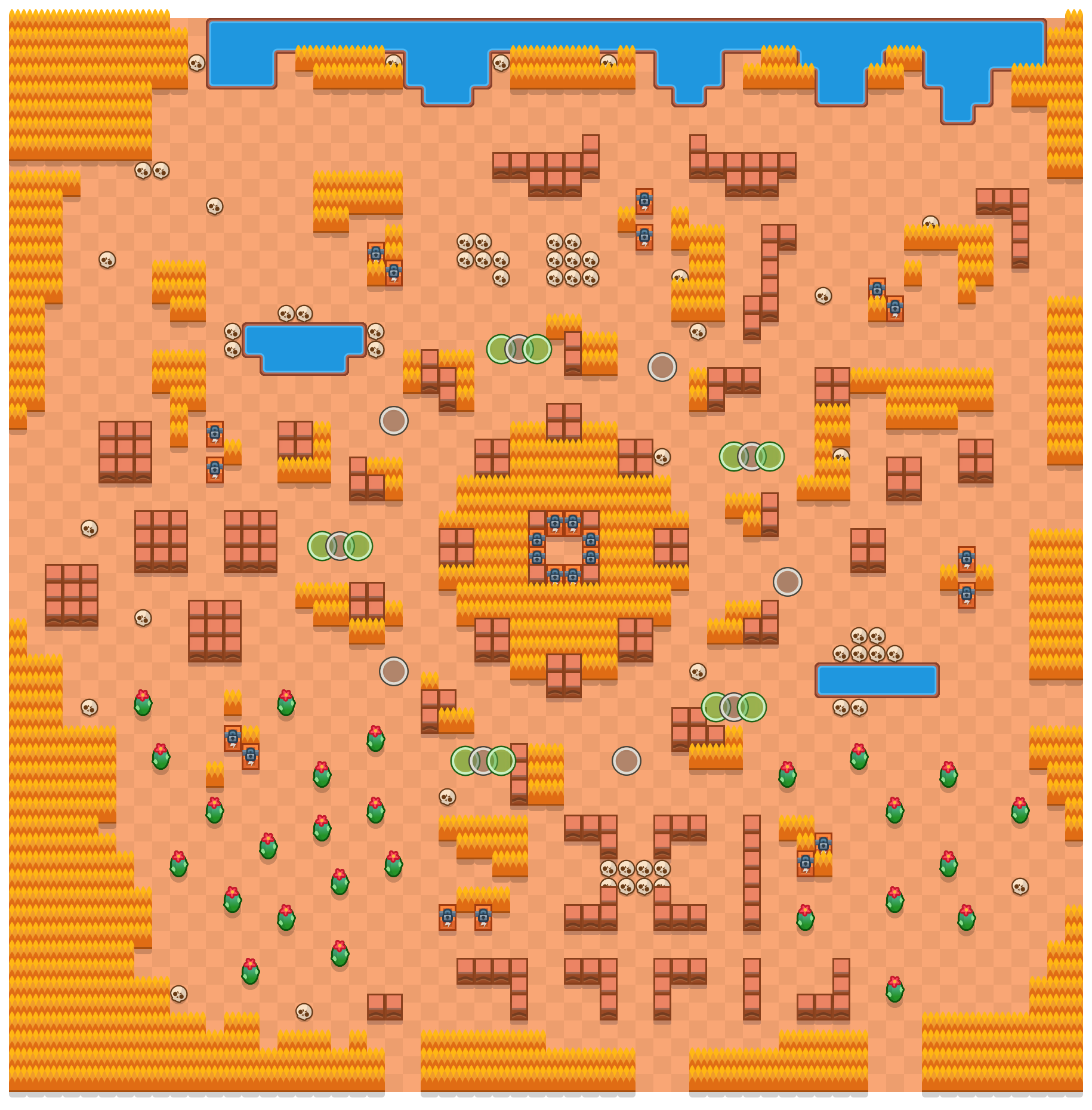 Brawl Stars Showdown Maps