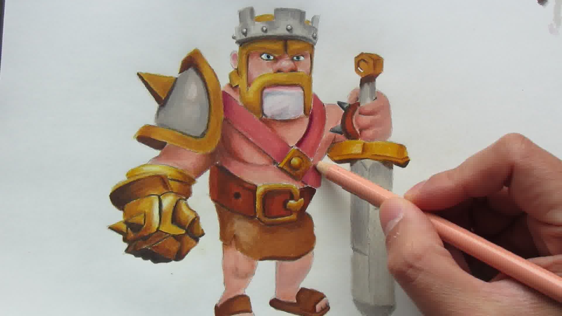 Barbarian King | Brawl Stars Conception Wiki | FANDOM ...