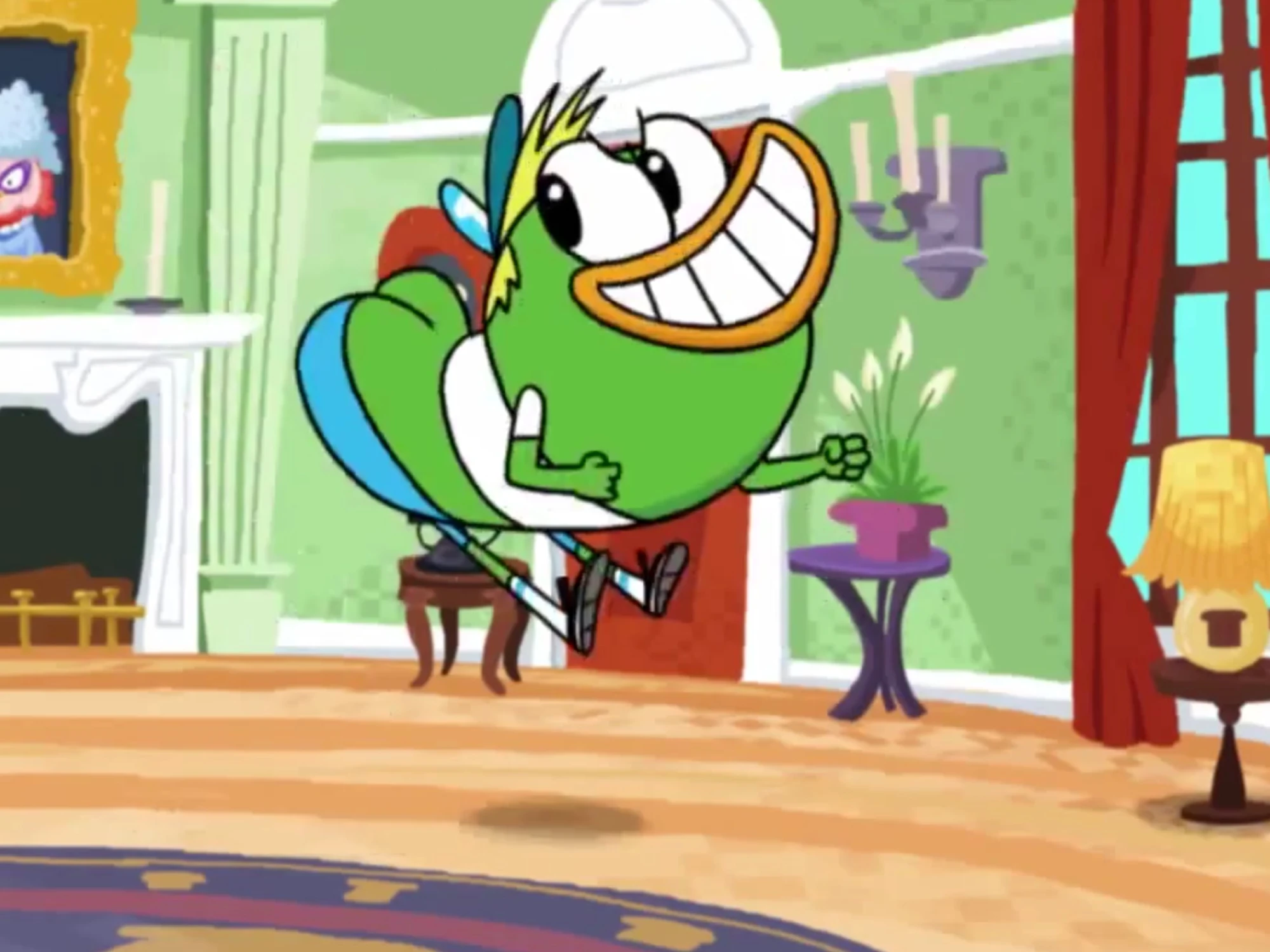 Image SwaySway using Booty Kick.jpg Breadwinners Wiki FANDOM