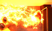Dennis burned