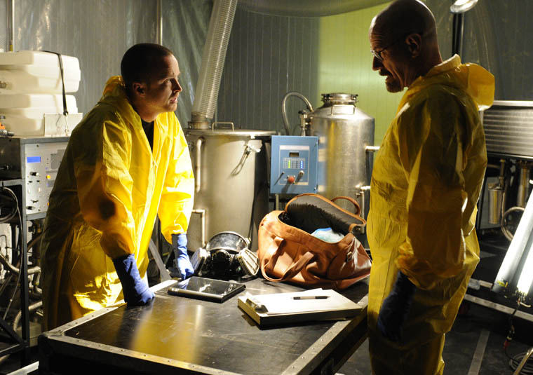 Resultado de imagen para walter white y jesse pinkman cocinando