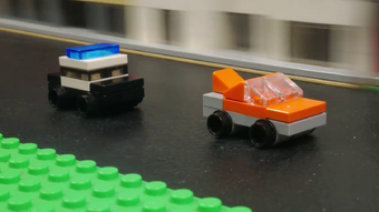 lego micro police chase
