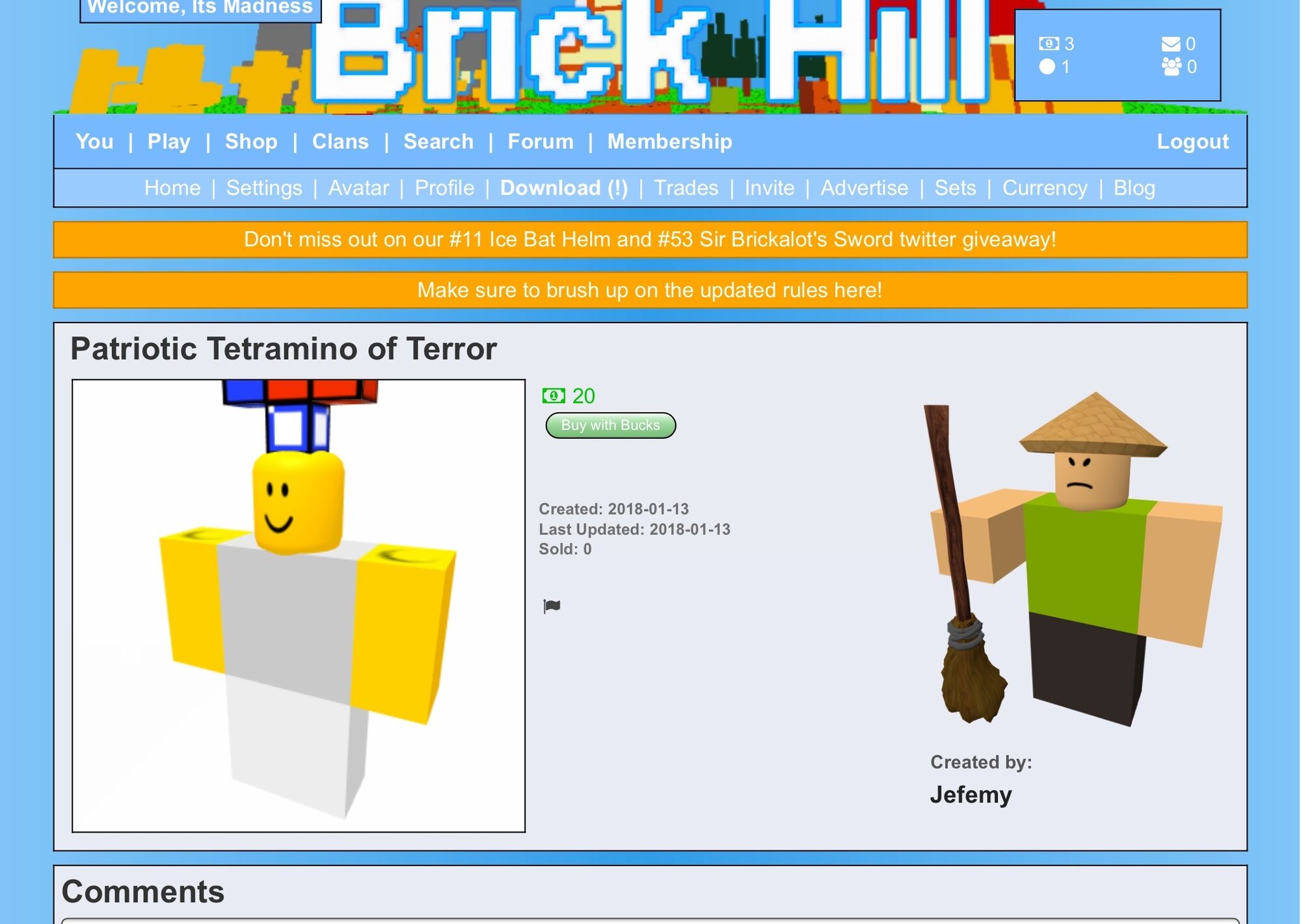 Category:Deleted items Brick Hill Wiki Fandom