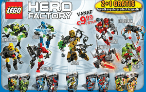 Hero Factory Breakout advertentie