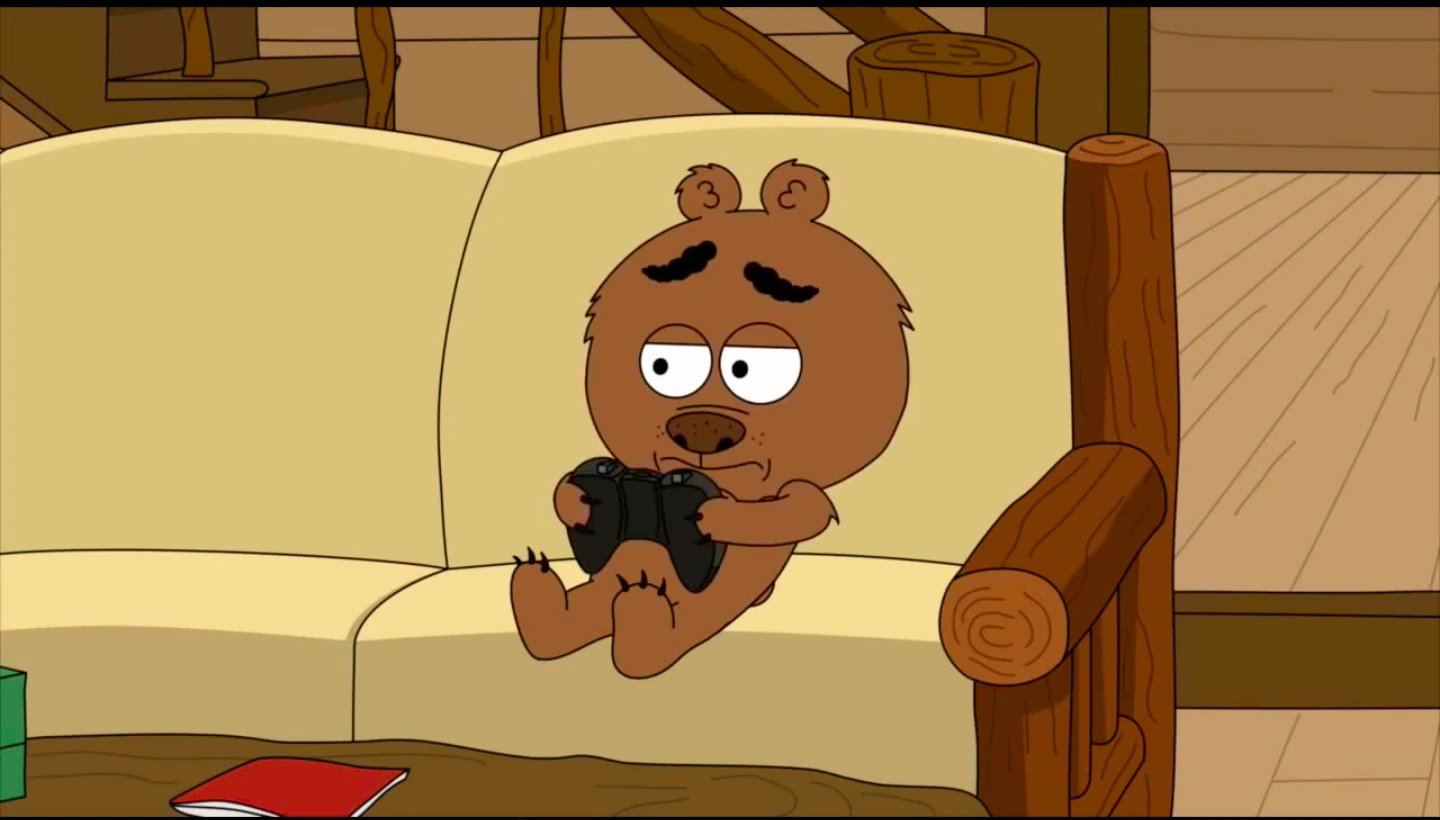 Image Malloy playing games.png Brickleberry Wiki FANDOM powered