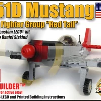 brickmania p 51 mustang