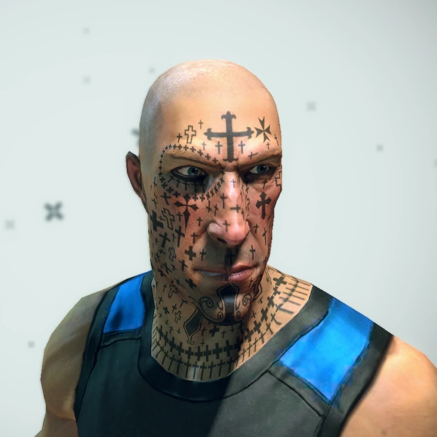 Image Crosstacean Face Tattoo.jpg Brink Wiki FANDOM powered by Wikia