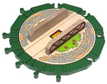 brio train turntable