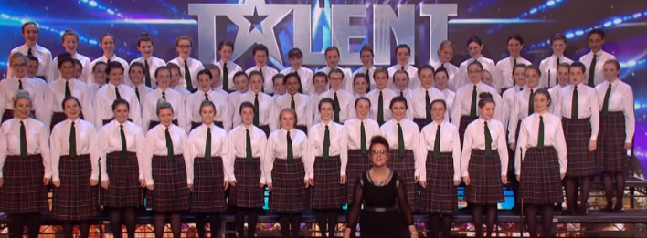 presentation school choir britain's got talent