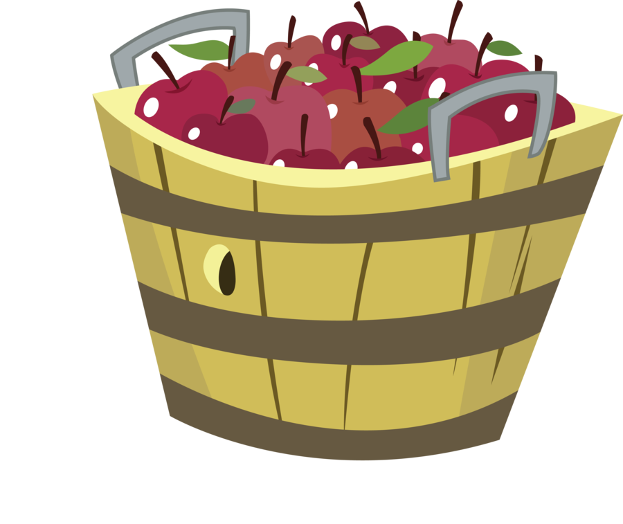 Image - Basket o apples by fureox-d5kuv1h.png | Bronies Wiki | FANDOM ...