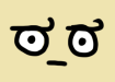 Look of disapproval
