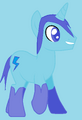 MLP OC- Blue Hydrangea-0