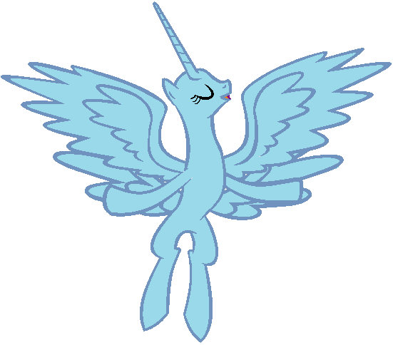 flying alicorn base ms painnt flying alicorn base ms painnt