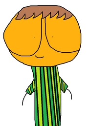 Sam as a greeny phatom man