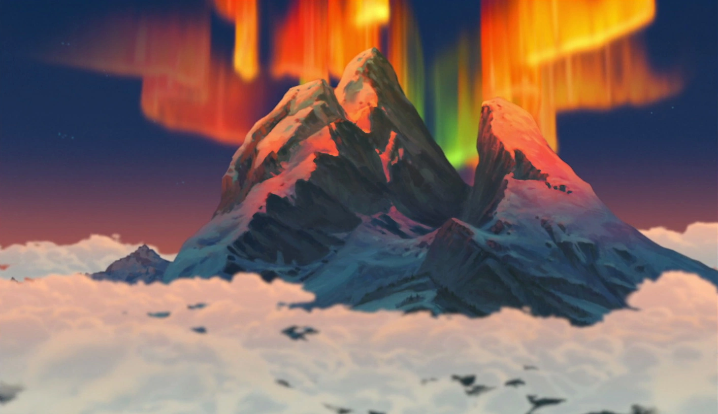 Mountain Where the Lights Touch the Earth Brother Bear Wiki Fandom