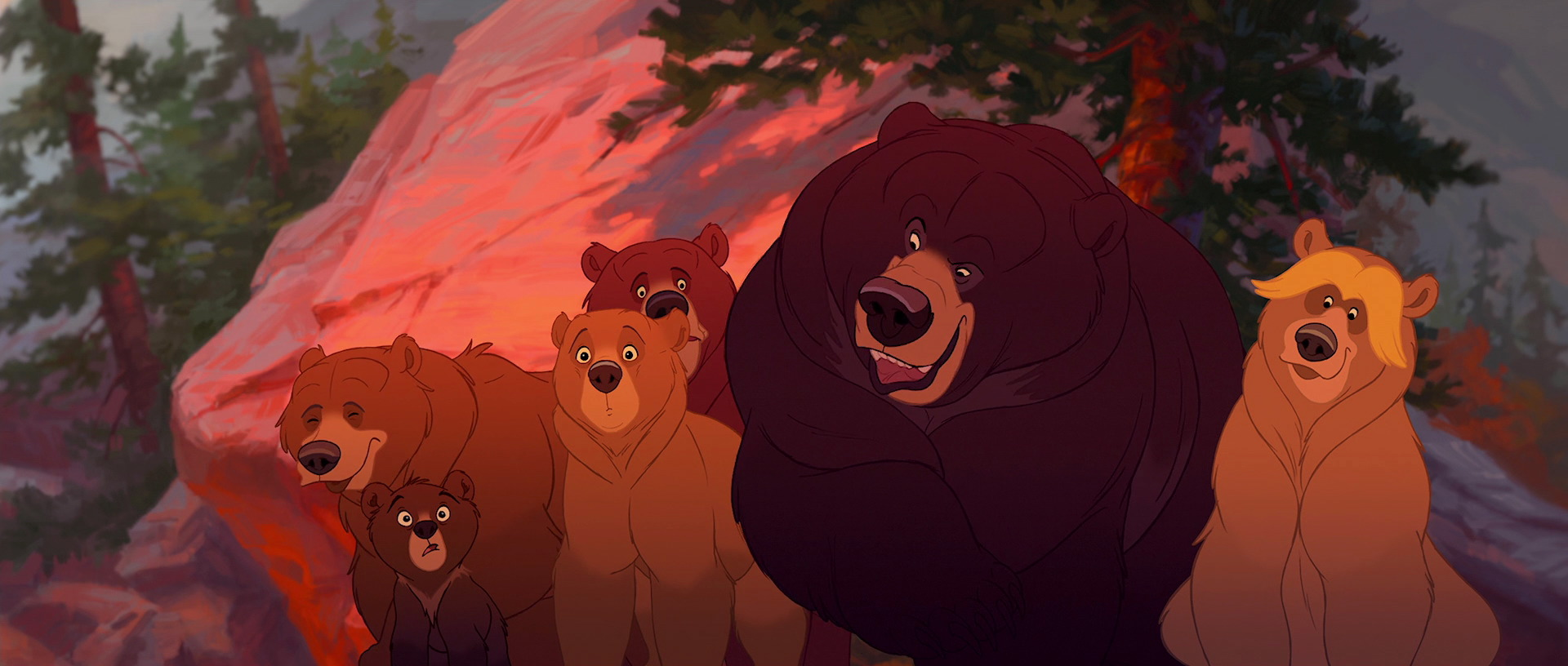 Братья медведи. Братец Медвежонок (brother Bear), США, 2003. Братец Медвежонок тог. Братья медведи из мультика. Медведь из иностранного мультика.