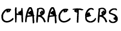 Characters