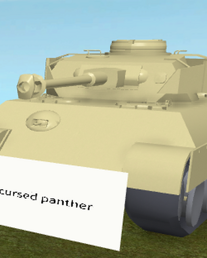 Cursed Panther Bruhseum Wiki Fandom - panther ausf g roblox